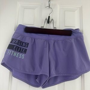 Size small Purple Reebok CrossFit shorts